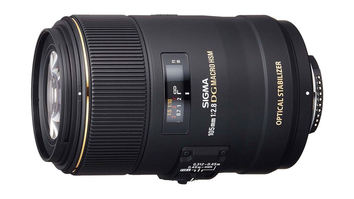 Sigma 105mm F2.8 EX DG OS HSM Macro lens
