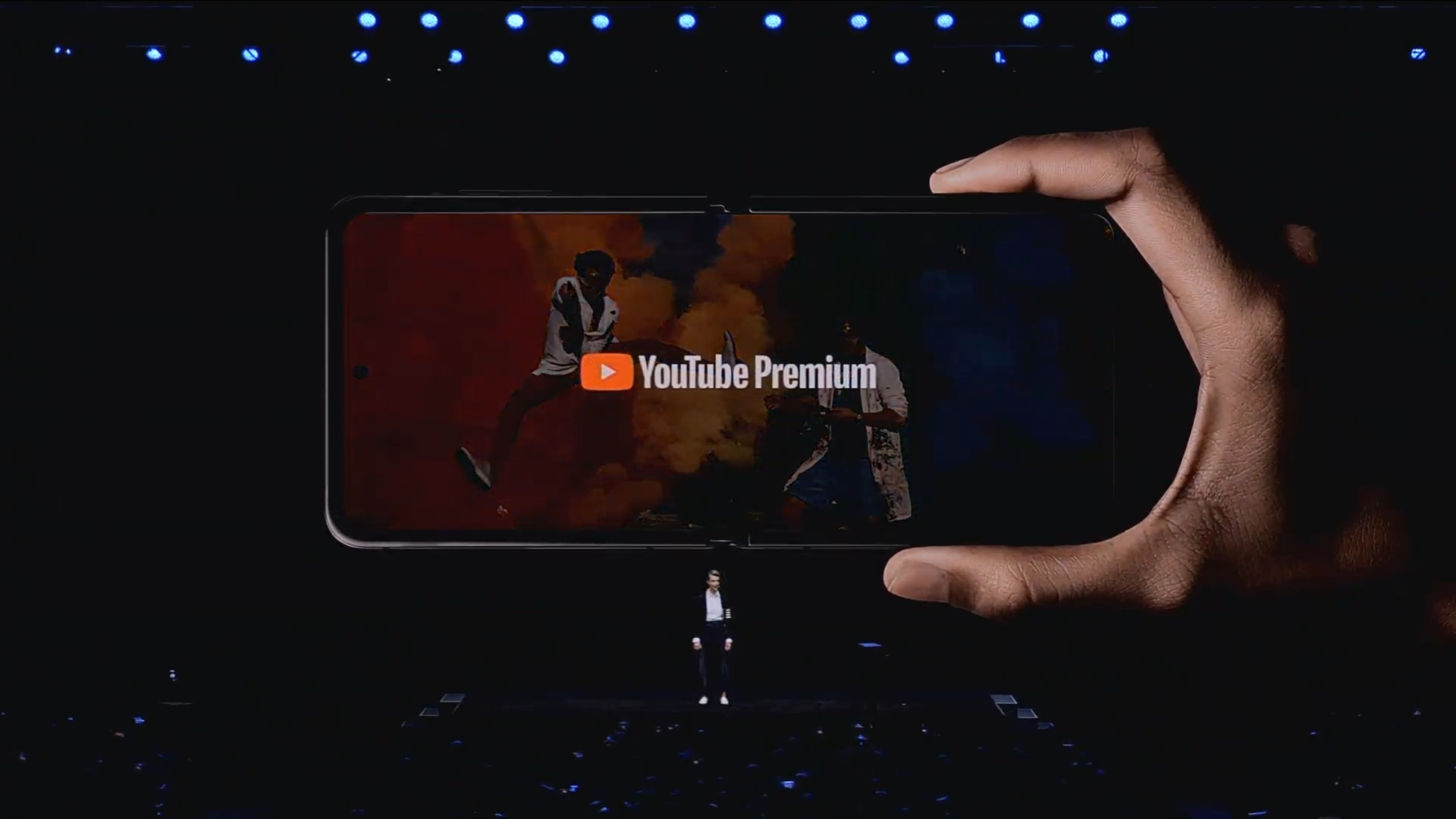 Z Flip YouTube Premium Samsung Unpacked 2020