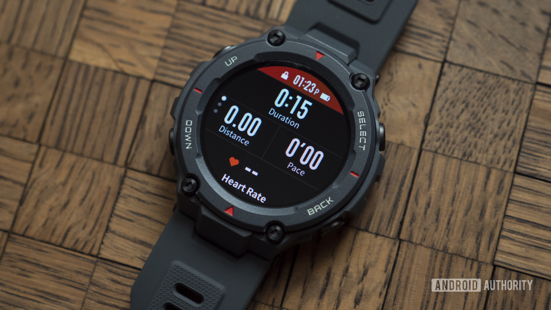 huami amazfit t rex review running stats