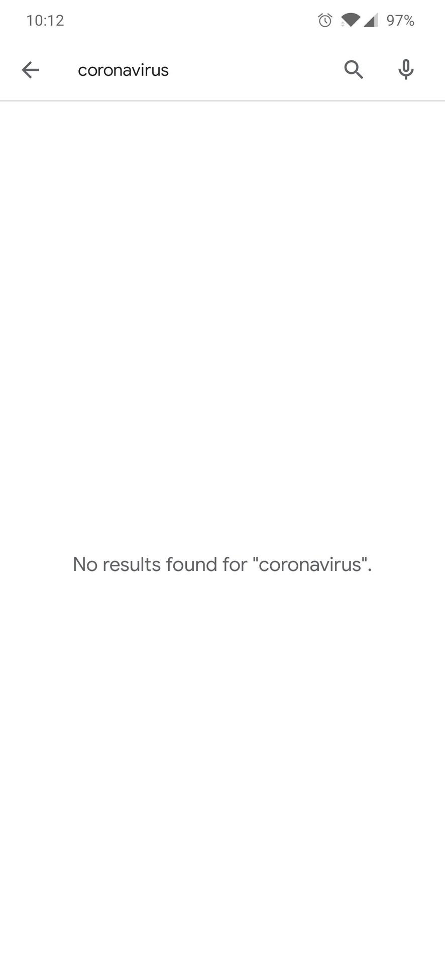 Coronavirus Search Google Play Store 3