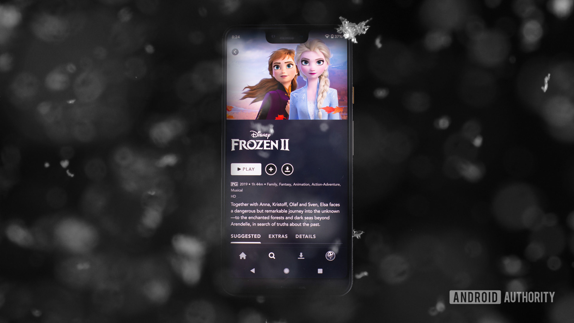 Frozen 2 on Disney Plus app 1