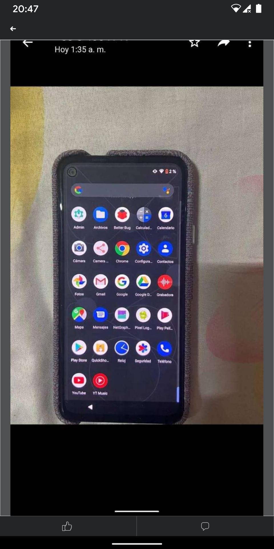 https://cdn57.androidauthority.net/wp-content/uploads/2020/03/Google-Pixel-4a-leak-showing-cover-and-punch-hole-camera.jpg