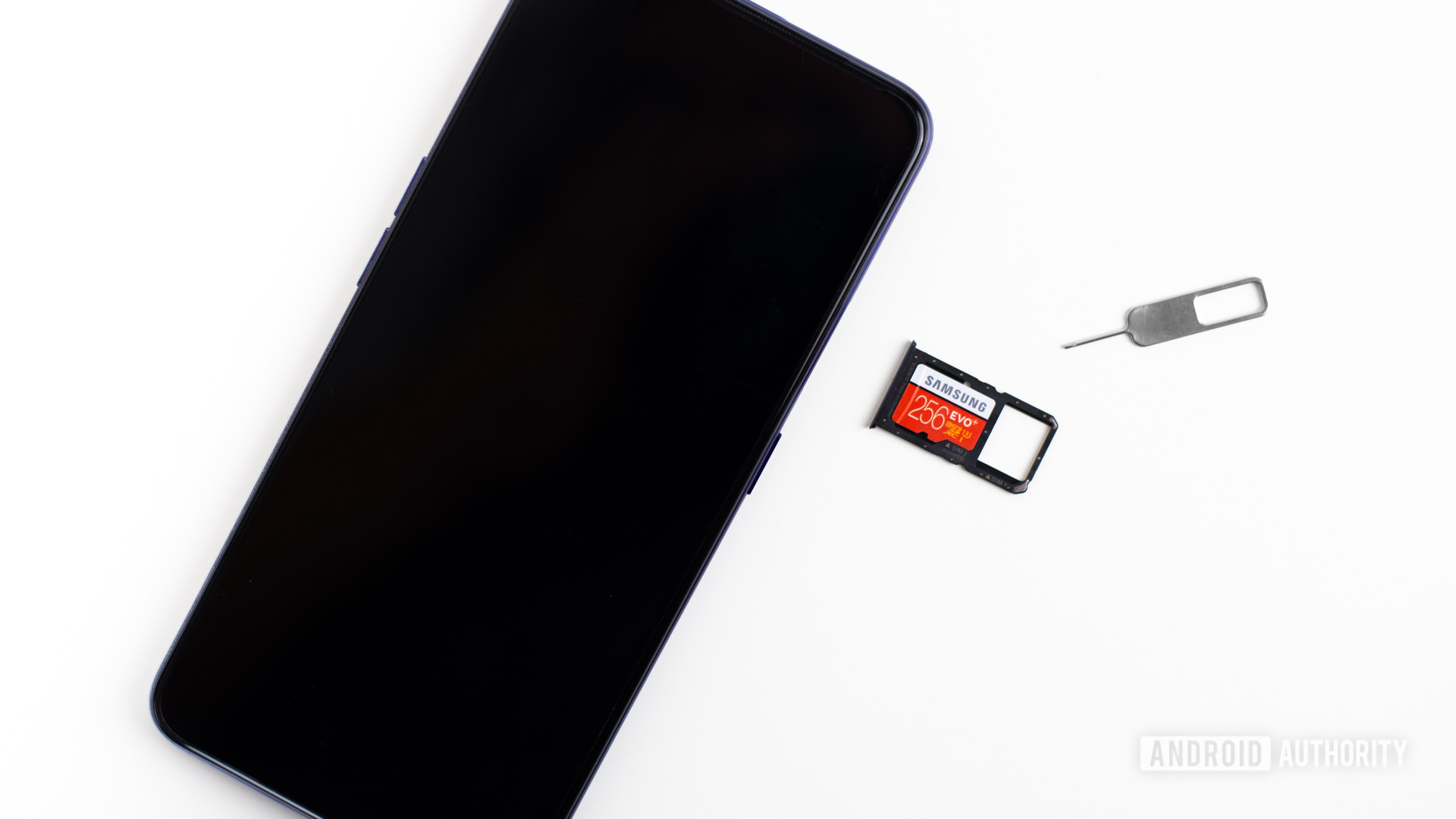 MicroSD card slot stock photo 2