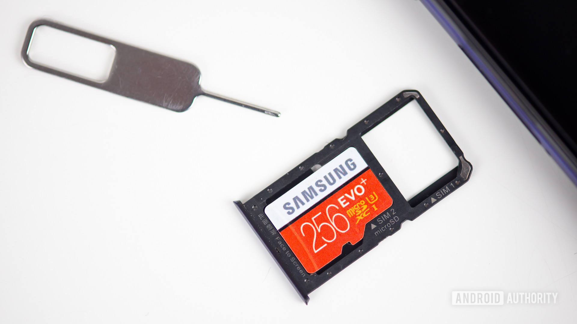 MicroSD card slot stock photo 4