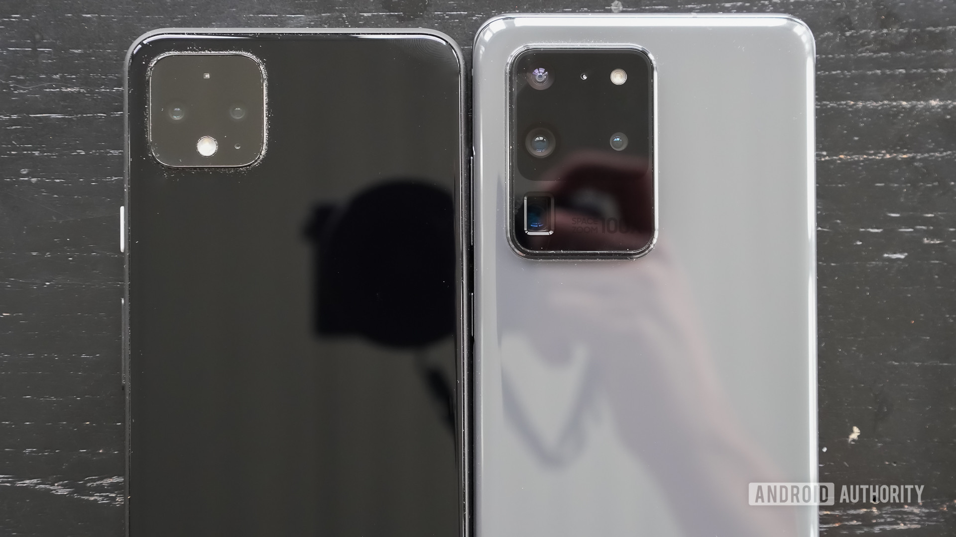 Samsung Galaxy S20 vs Google Pixel 4 XL side by side