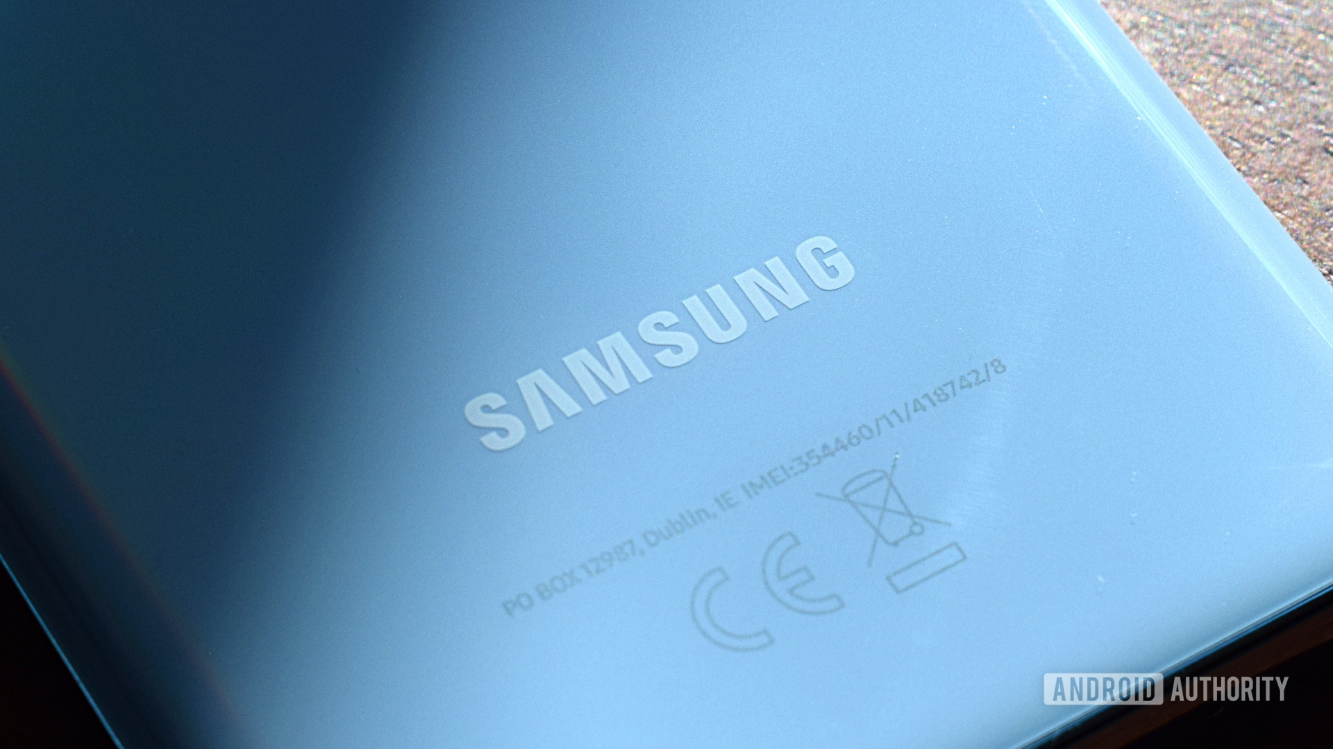 Logotipo de Samsung Galaxy S20 1