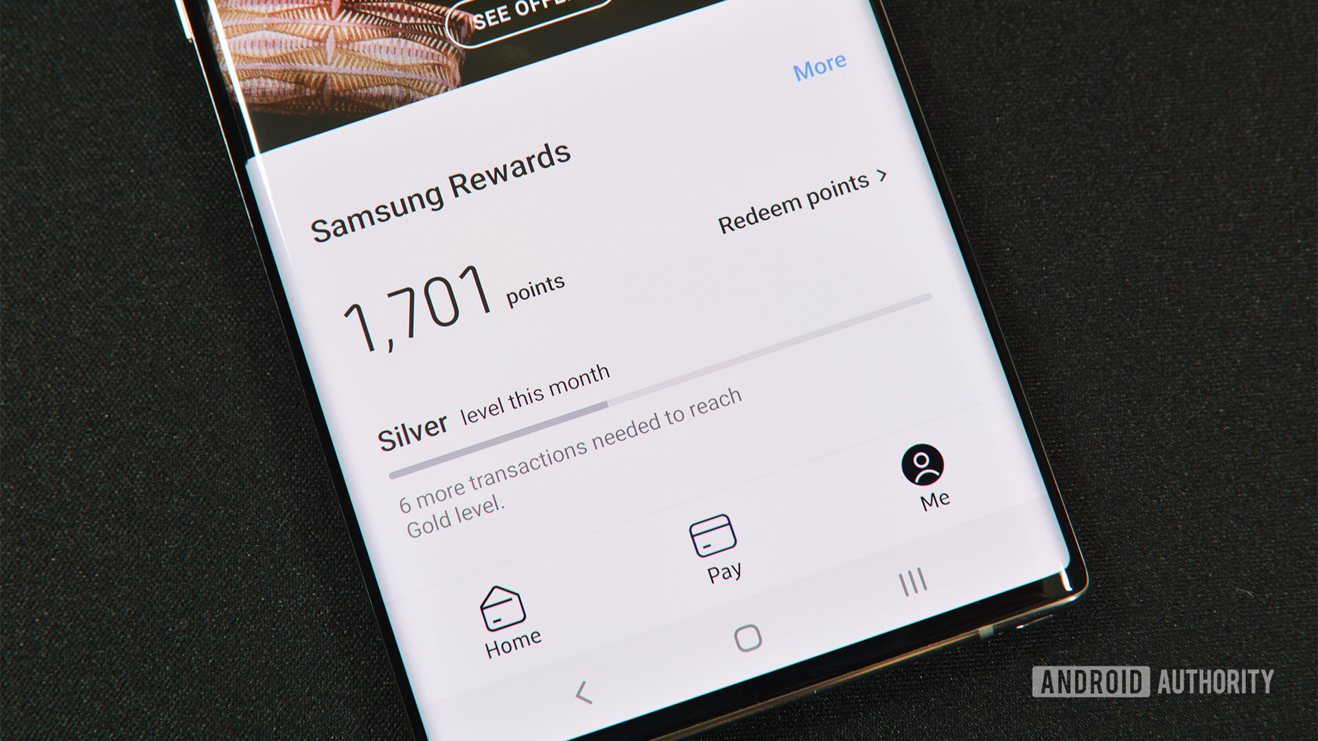 Samsung Rewards Balance 2