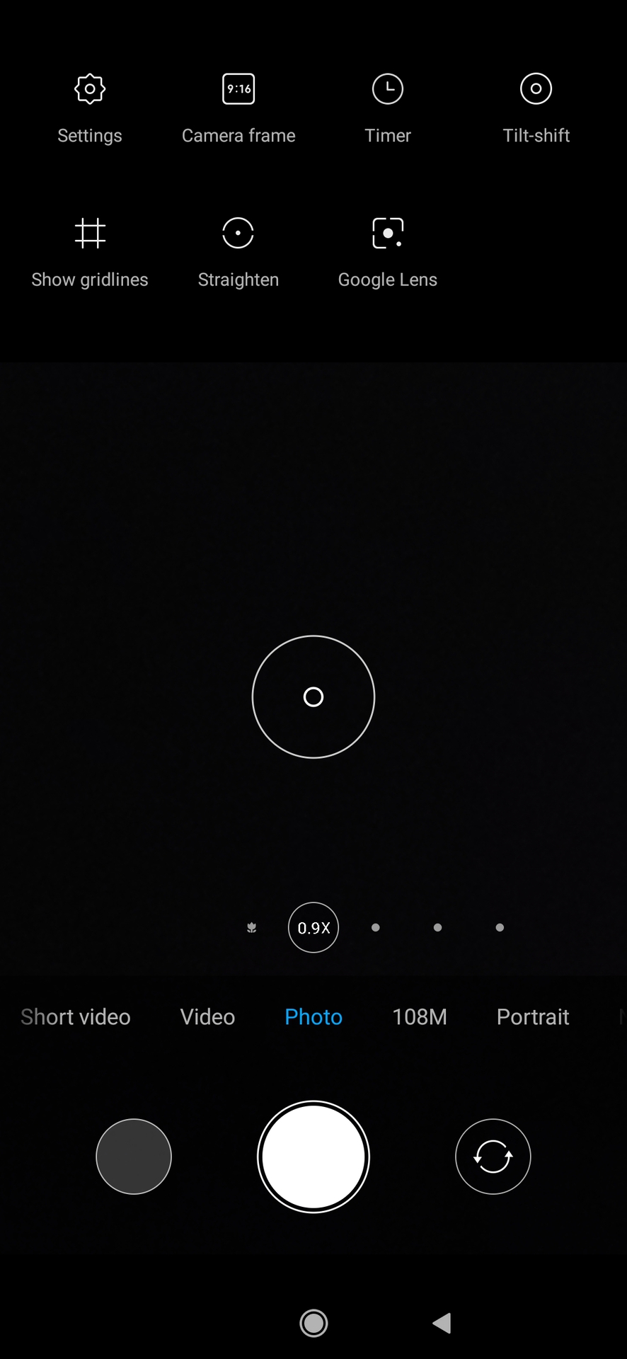 Xiaomi Mi Note 10 camera app 2