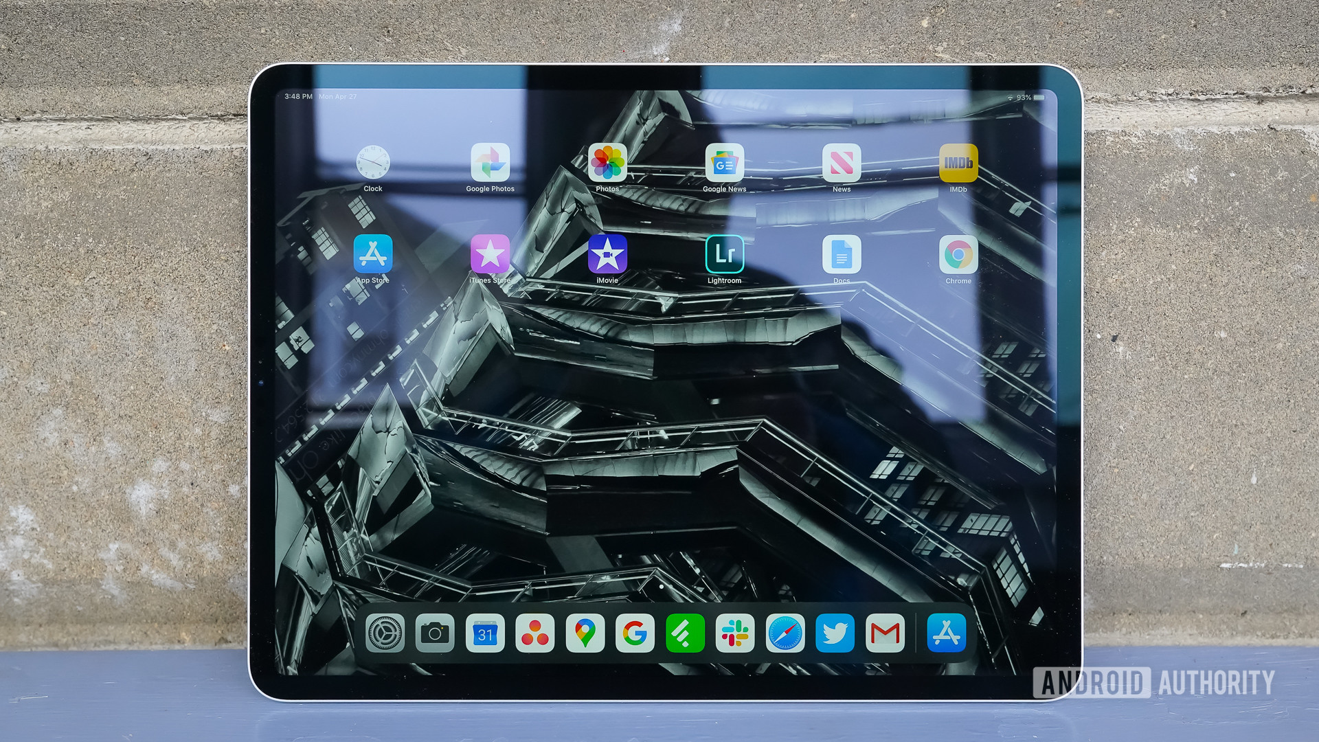Apple iPad Pro 2020 home screen