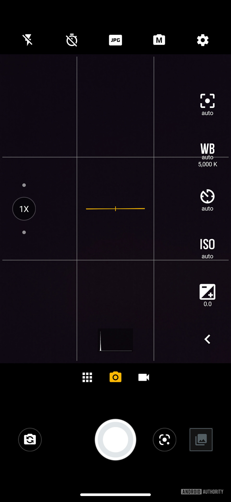 Motorola Edge Plus camera app pro mode