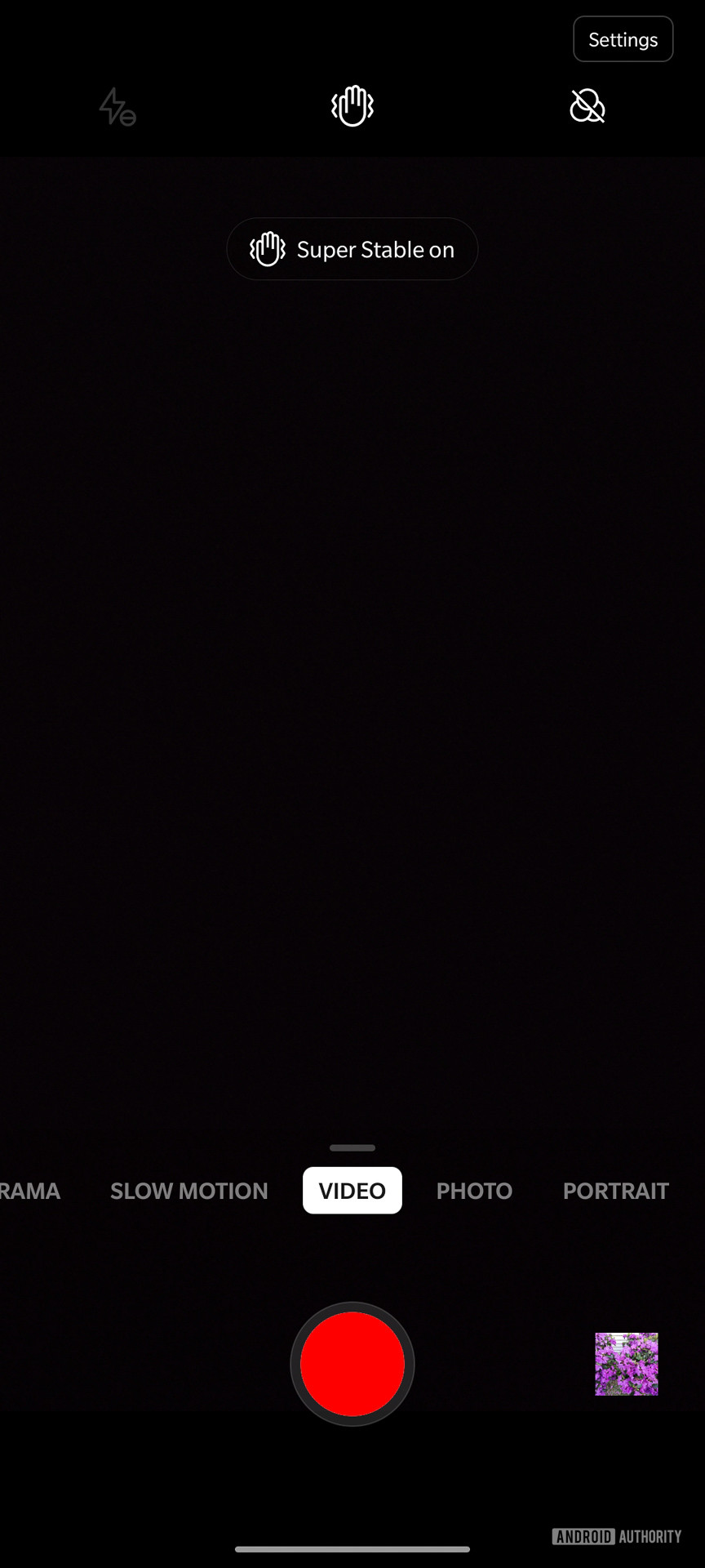 OnePlus 8 OxygenOS 10 video mode