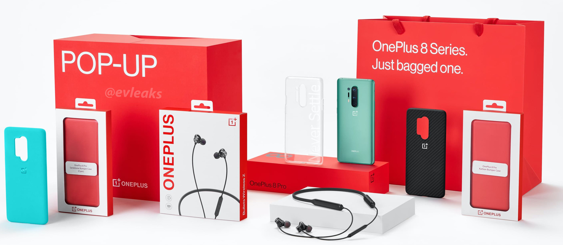 OnePlus 8 series pop up box