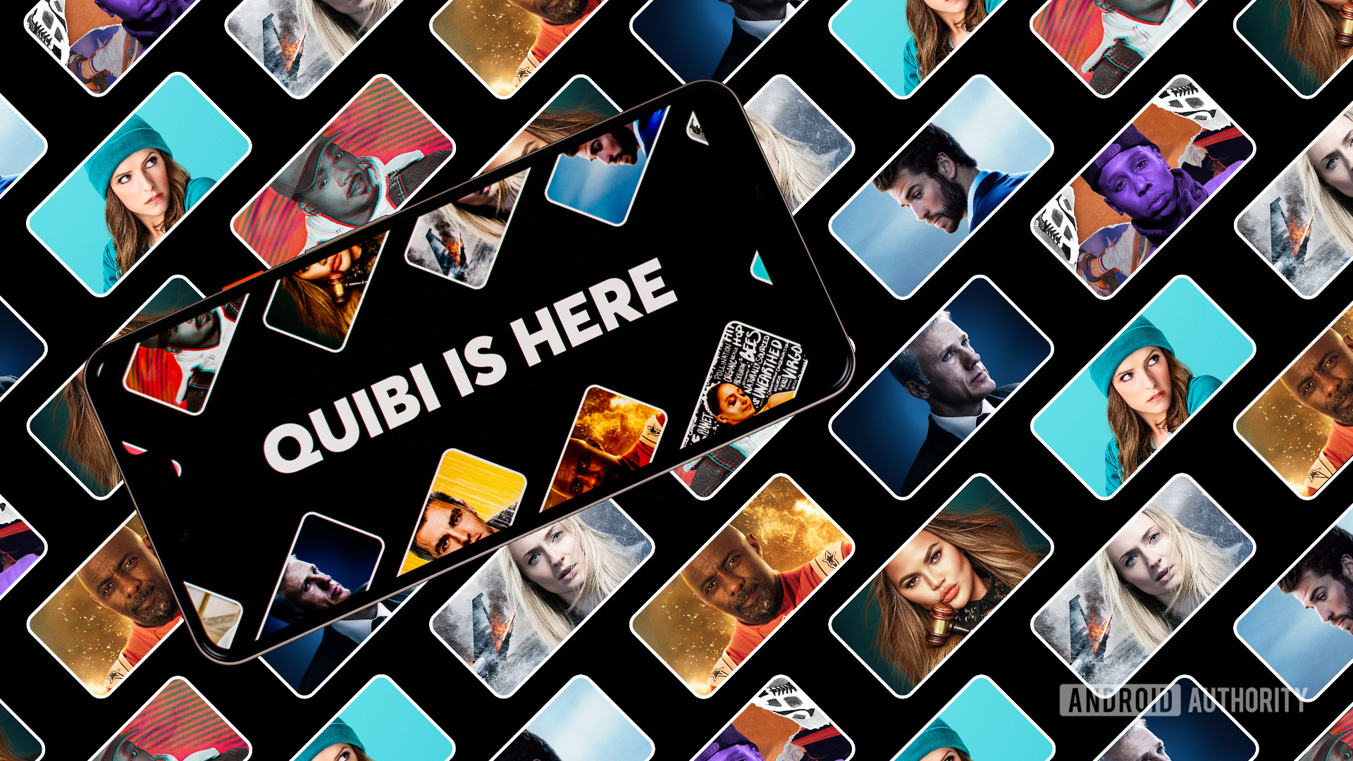 Quibi streaming app on Android smartphone stock photo 6