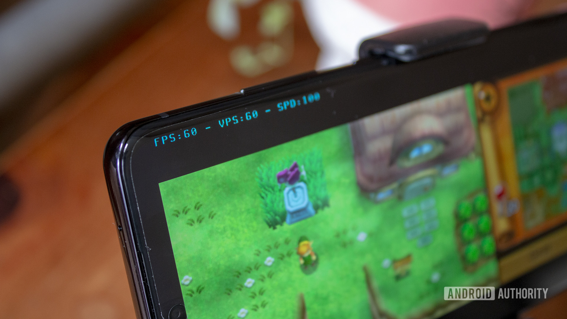 Samsung Galaxy S20 Ultra Nintendo 3DS Emulation Zelda Link Between Worlds FPS