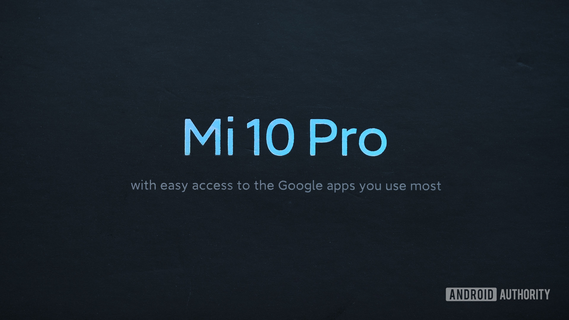 Xiaomi Mi 10 Pro Android Disclosure 1