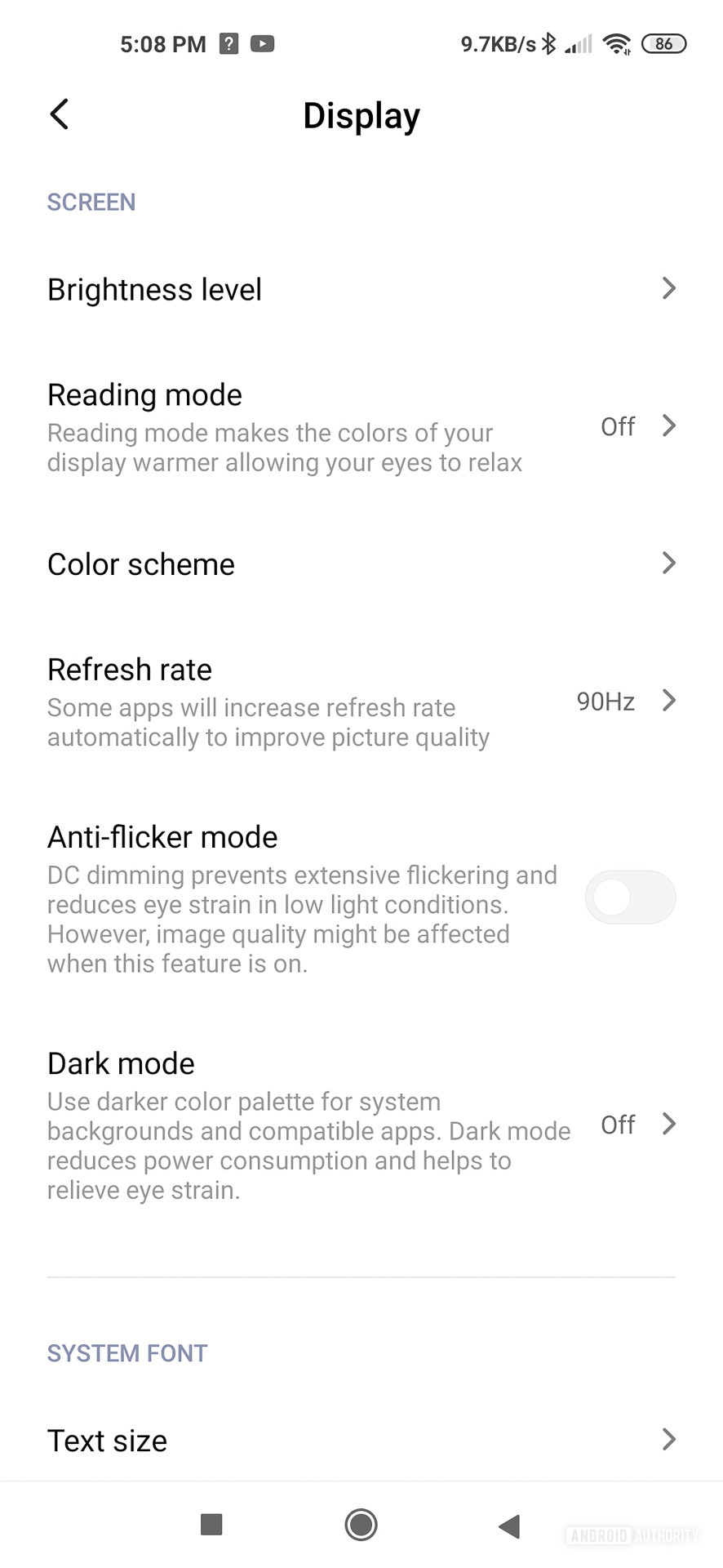 Xiaomi Mi 10 Pro MIUI 11 Display