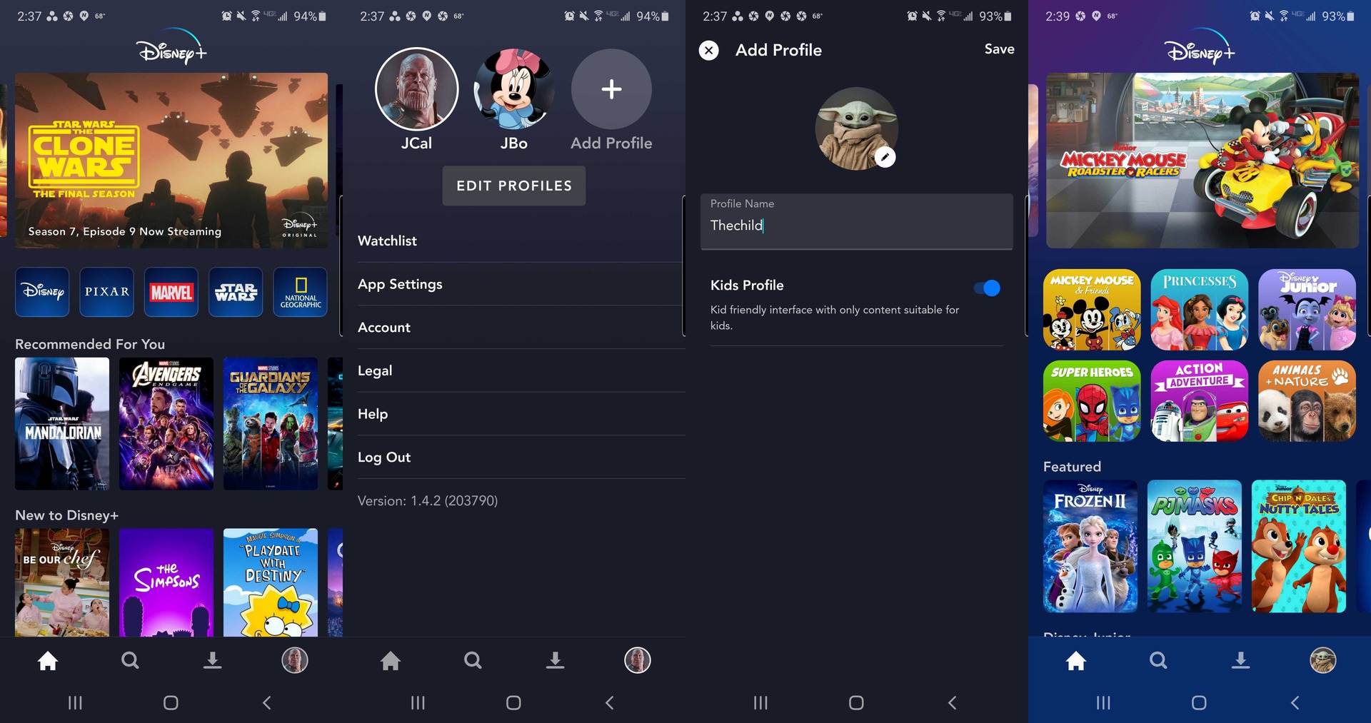 Here S How To Set Up A Disney Plus Kids Profile Android Authority