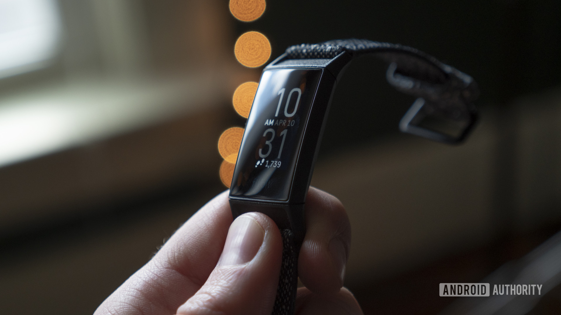 Revisión de Fitbit Charge 4 en el dial de mano
