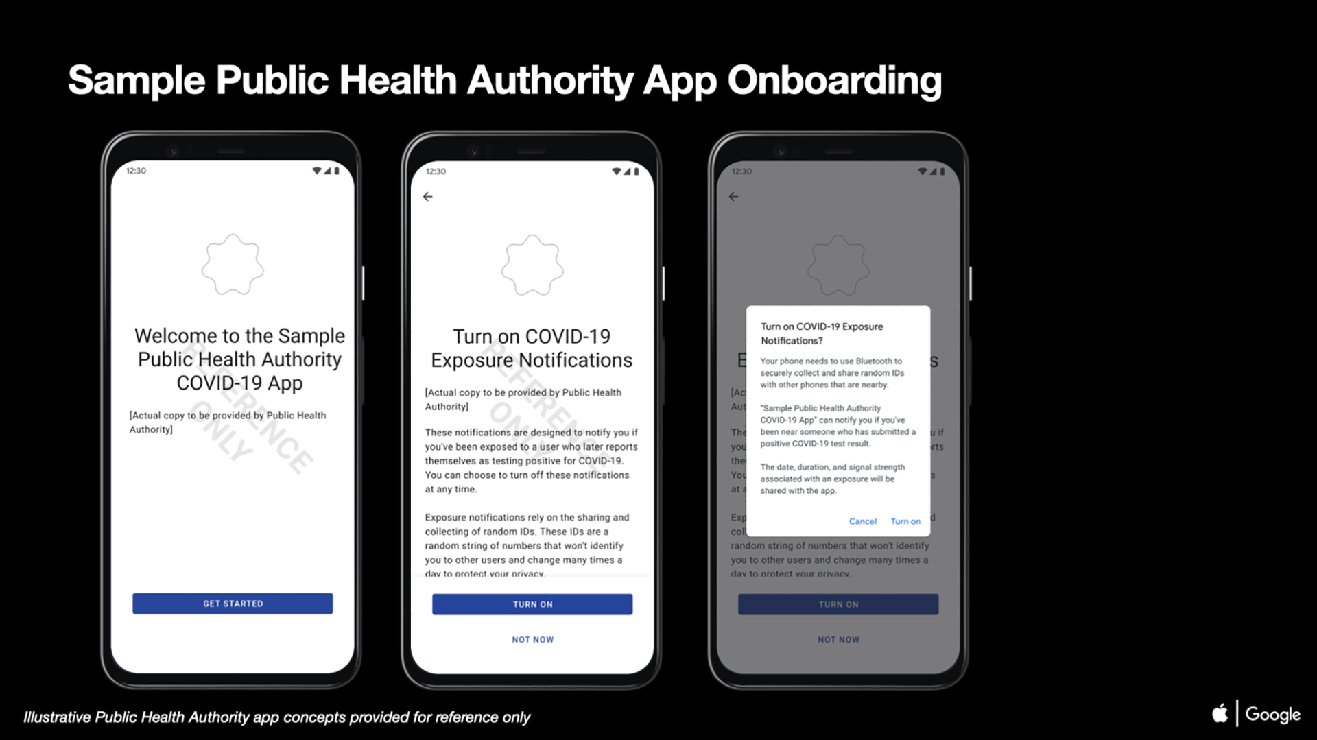 01 COVID 19 Exposure Notifications Sample Public Health Authority App Onboarding Android