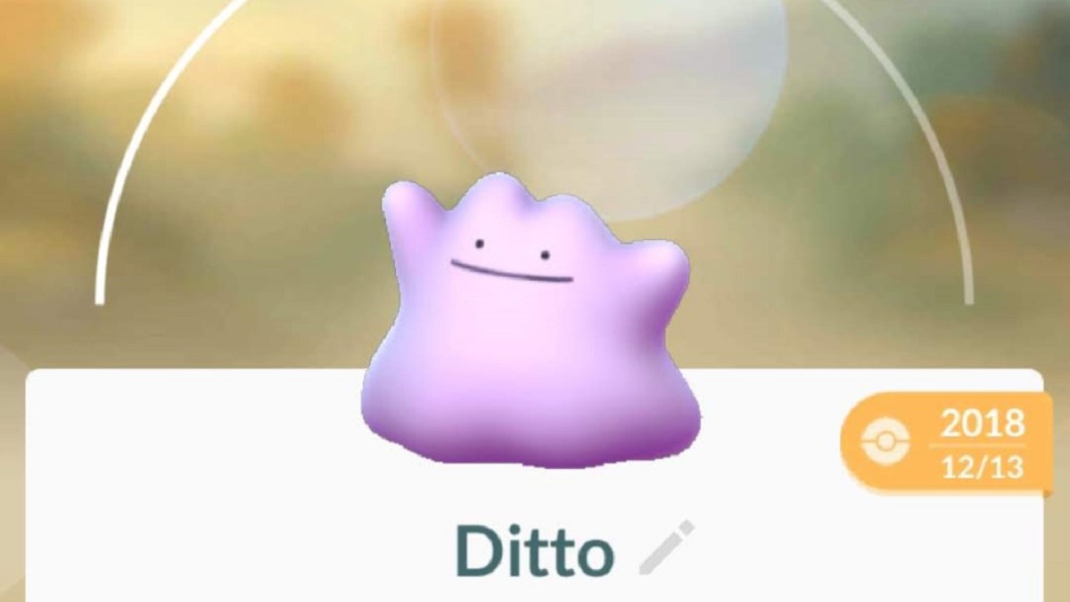 Ditto Pokemon Go
