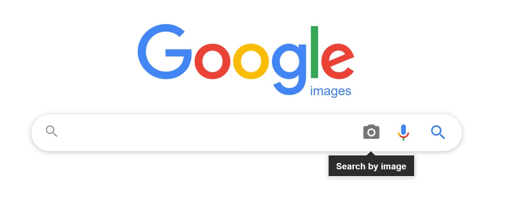 Recherche d'image inversée Google
