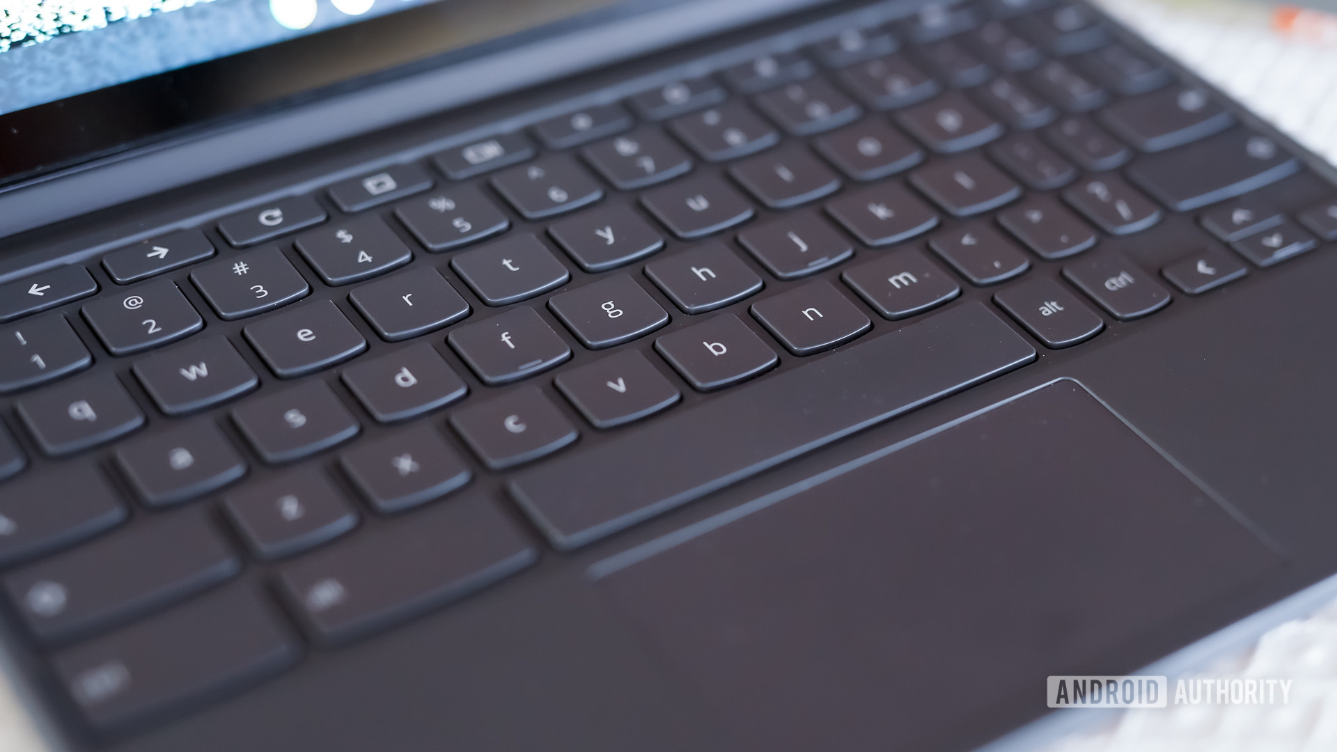Lenovo Chromebook Duet keyboard
