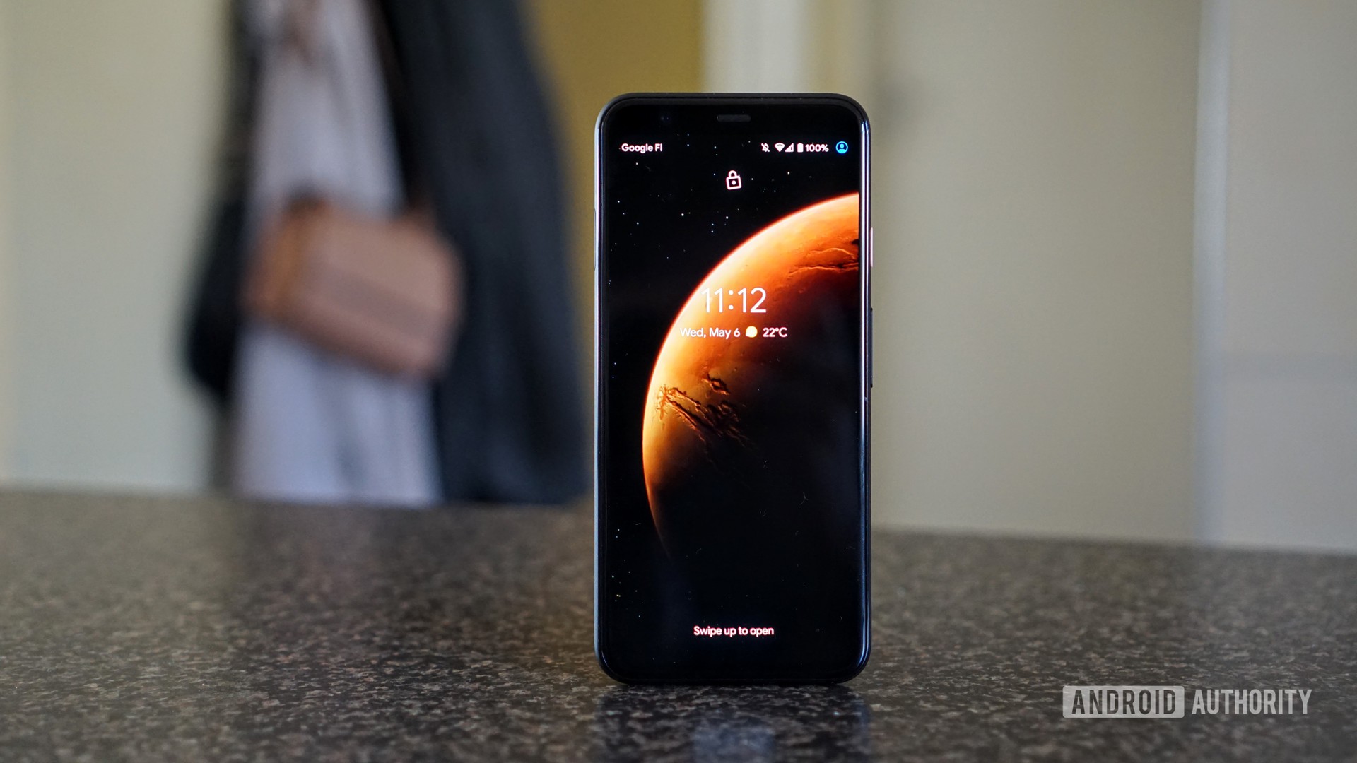 MIUI 12 super wallpapers on a Pixel 4.