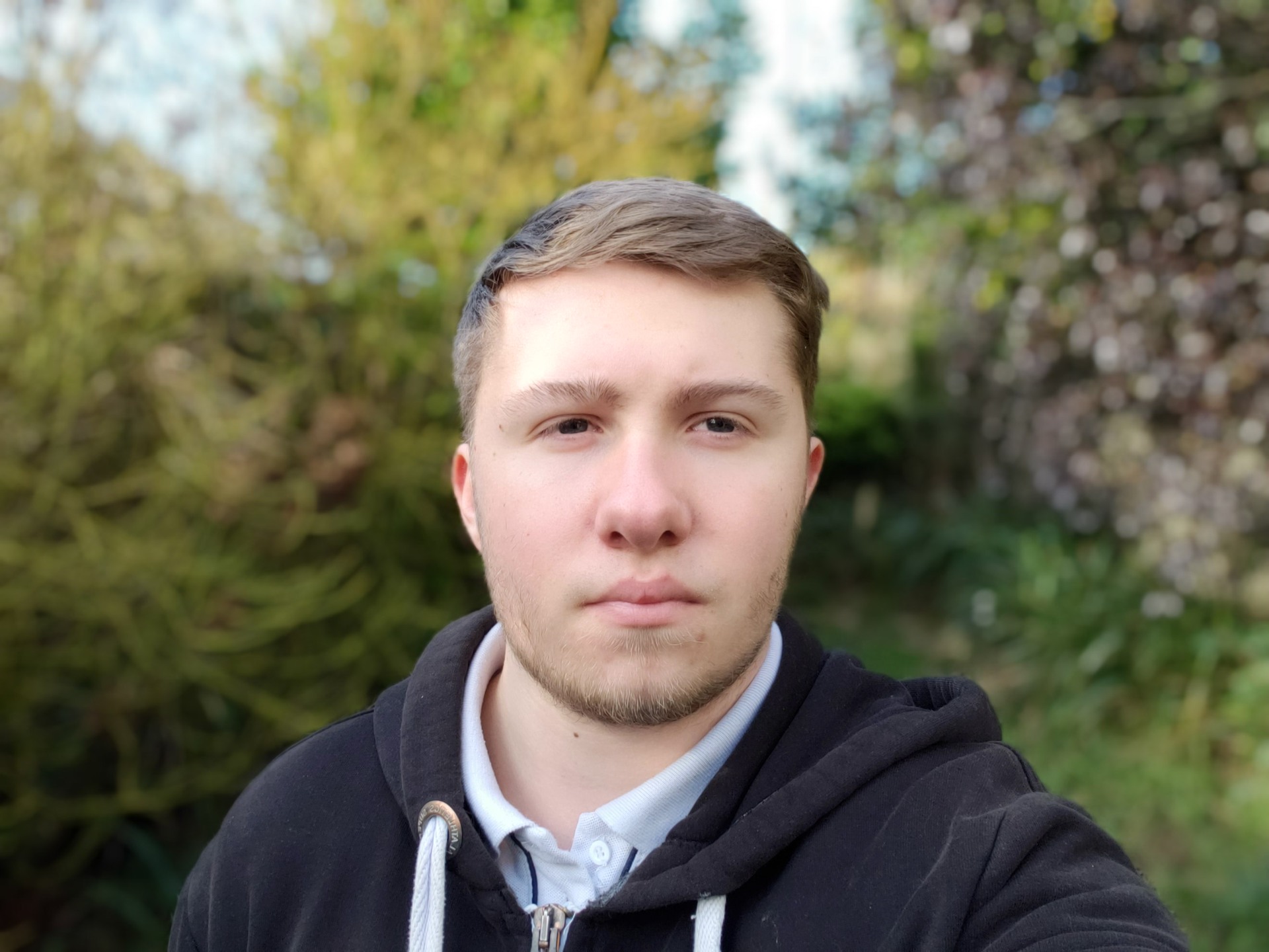 S9 Plus Photo Test Portrait mode selfie test