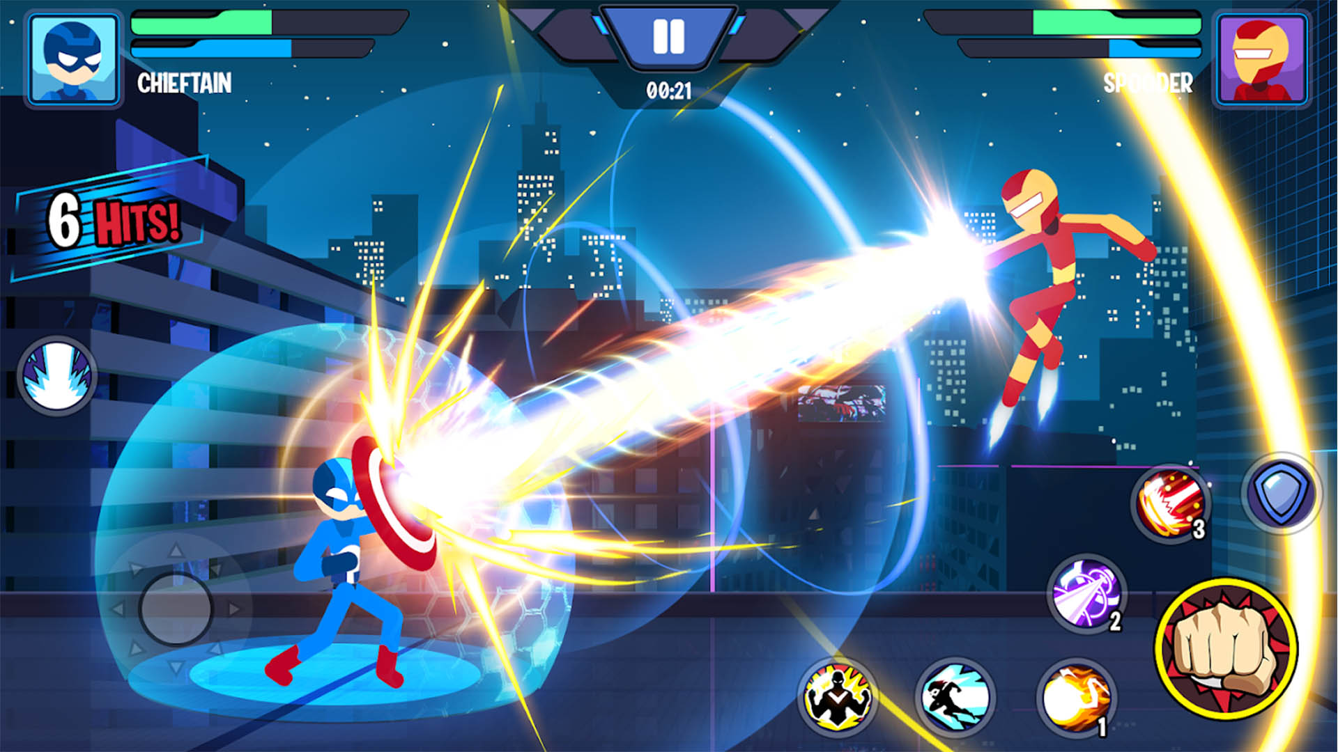 Stickman Heroes Fight screenshot