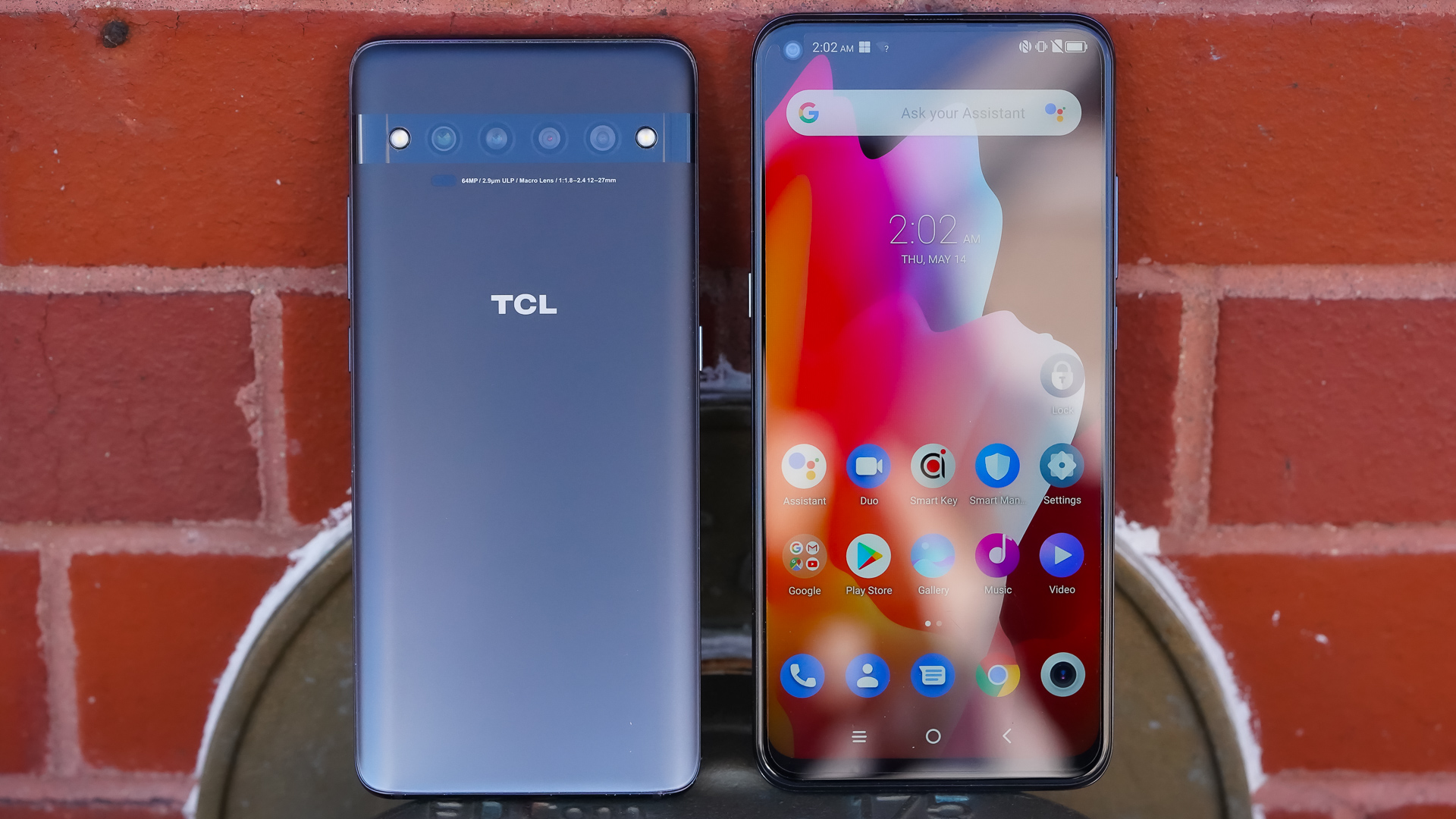 TCL 10 Pro and 10L front back