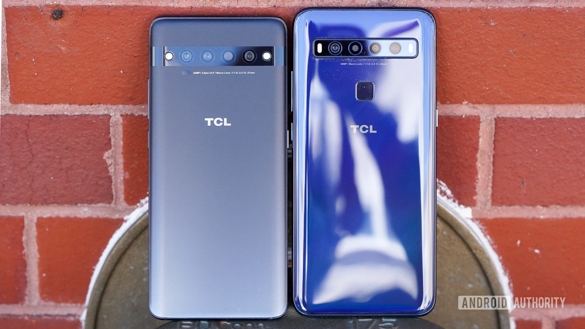 TCL 10 Pro and 10L rear panels