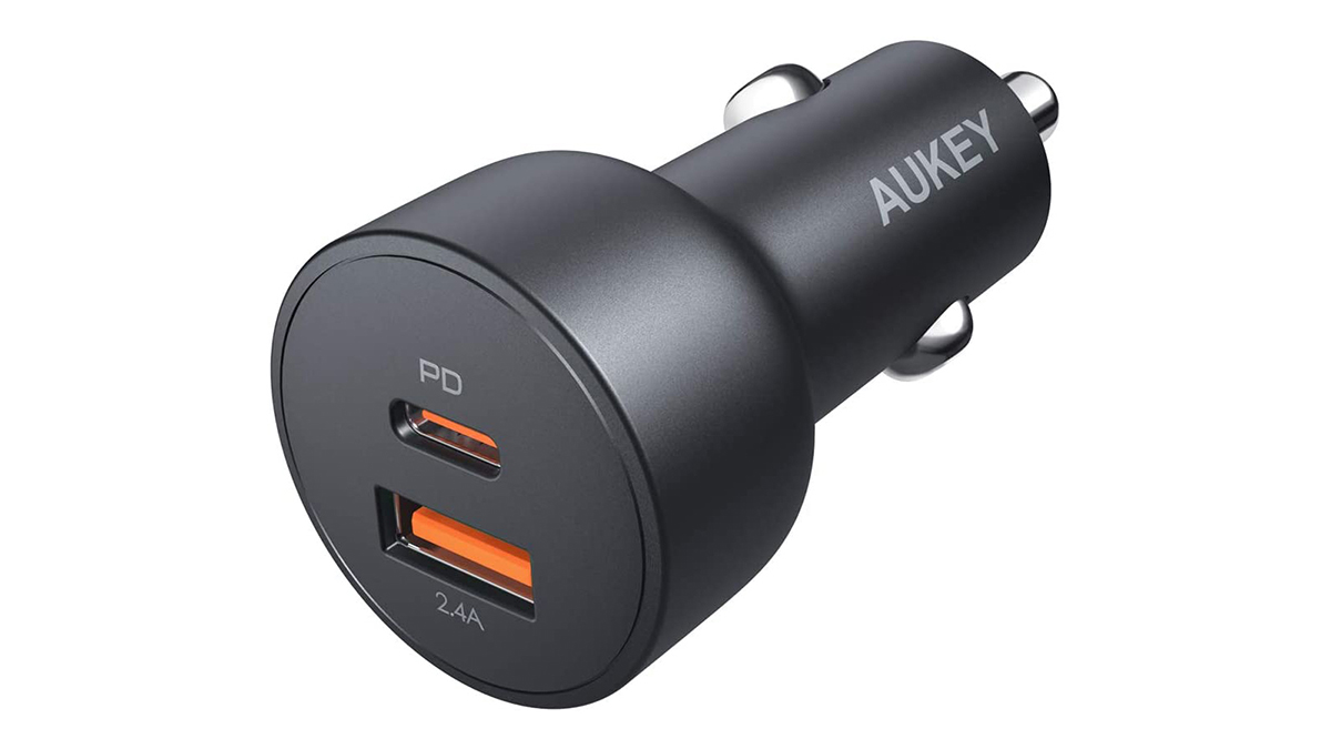 Aukey USB C car charger