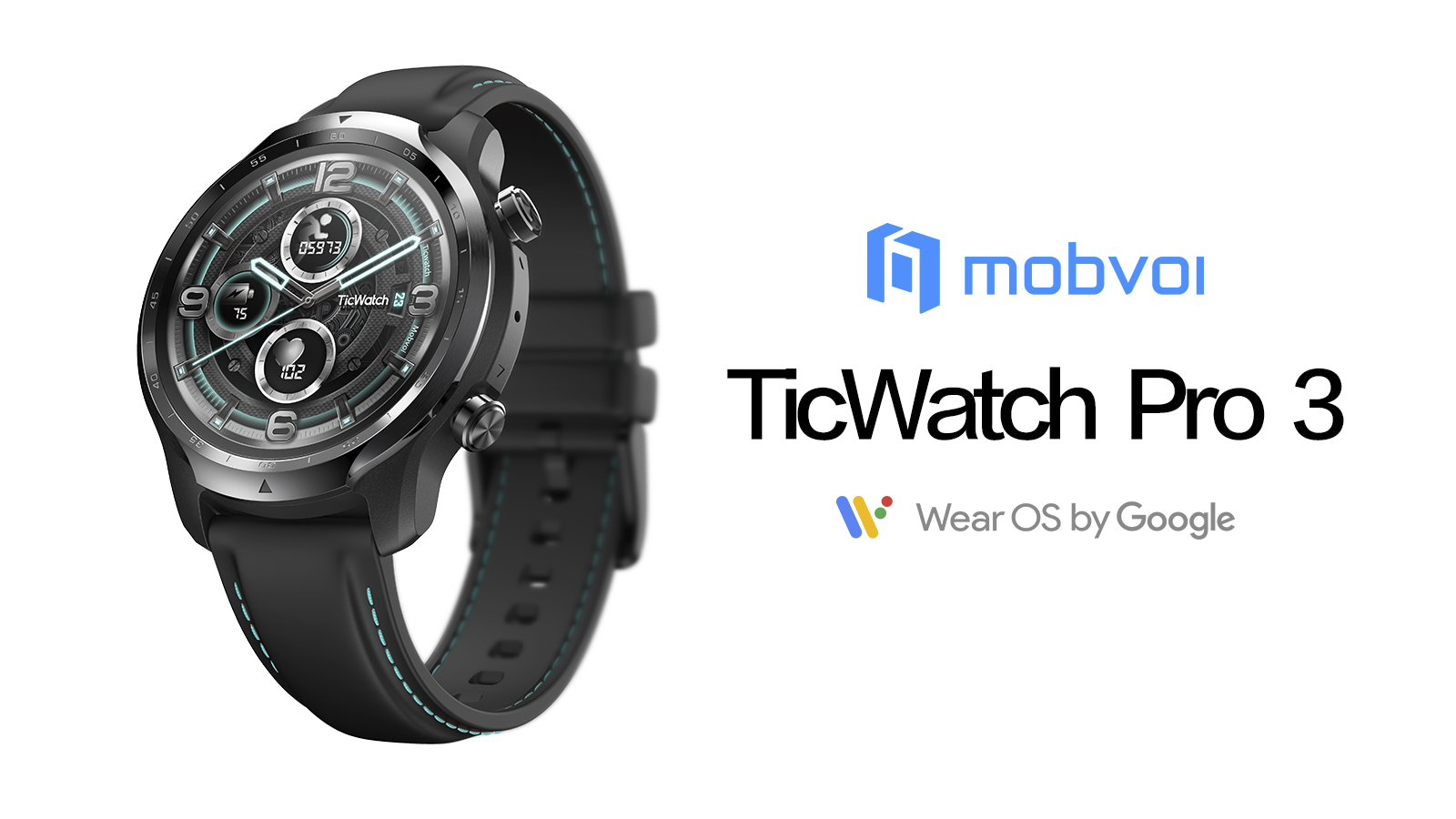 Mobvoi TicWatch Pro 3 stock image