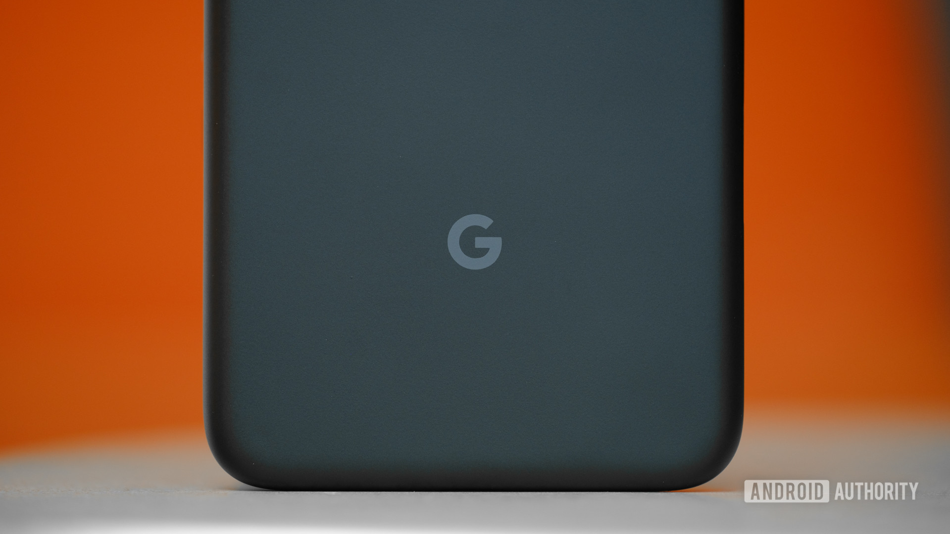 Google Pixel 4a back lower half