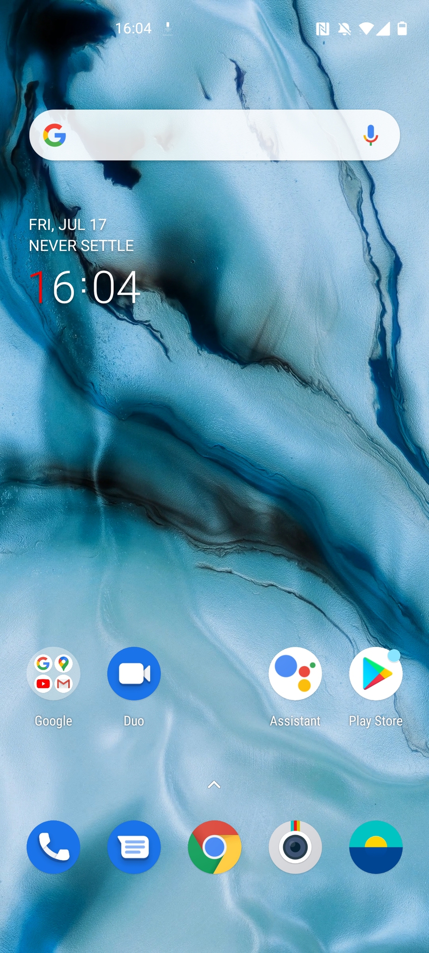 OnePlus Nord home screen