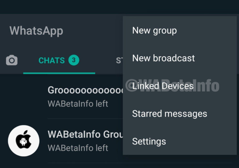WhatsApp multiple devices WABetaInfo 1
