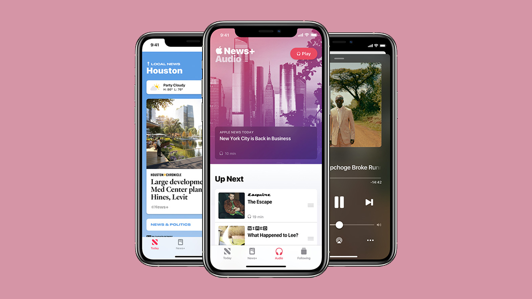 apple news plus audio iphone 11