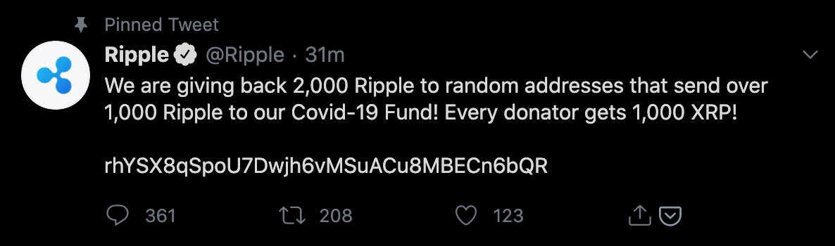 ripple crypto twitter hack