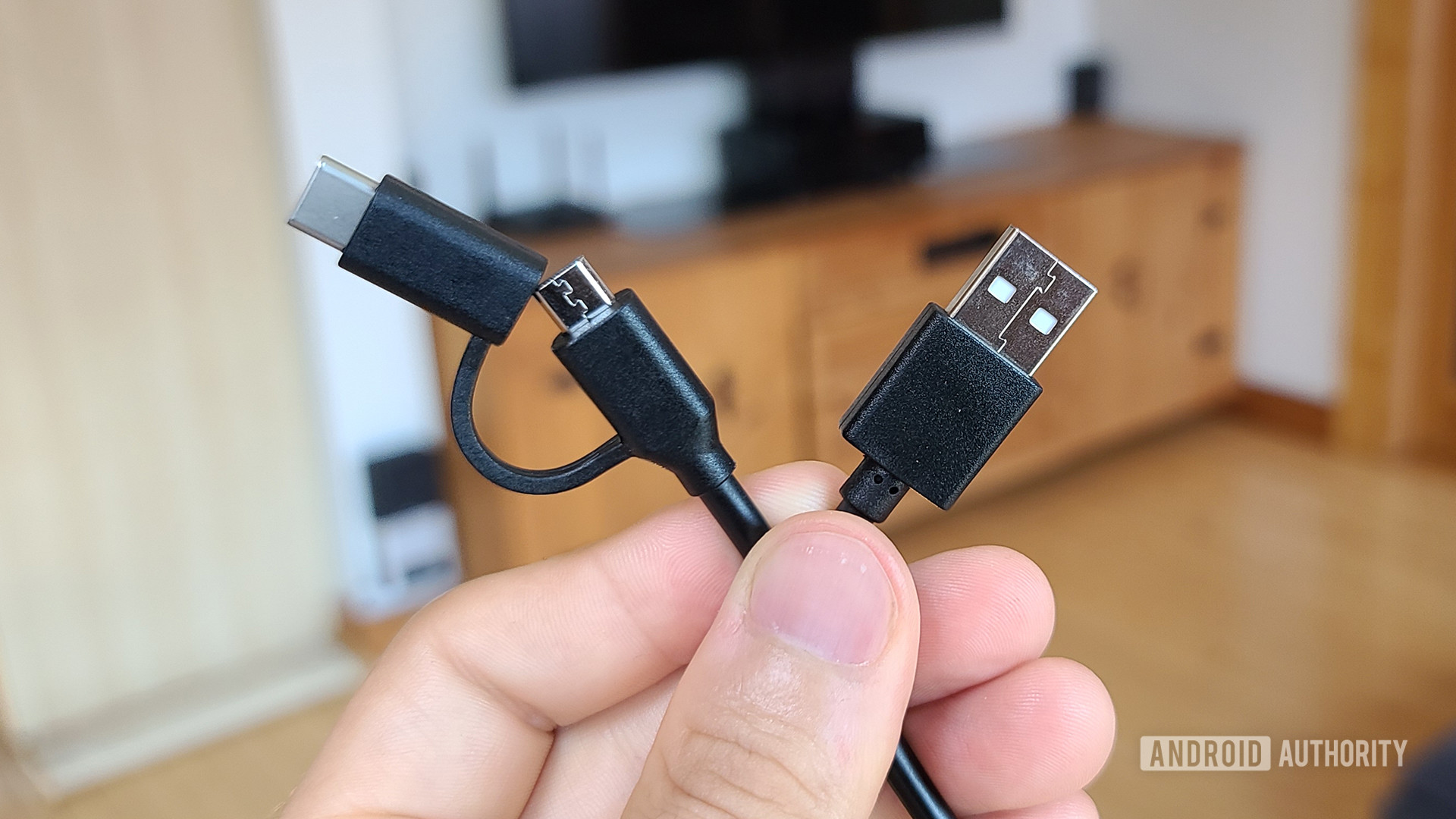 Moga XP5 X Plus Review Micro USB to USB Cable Short