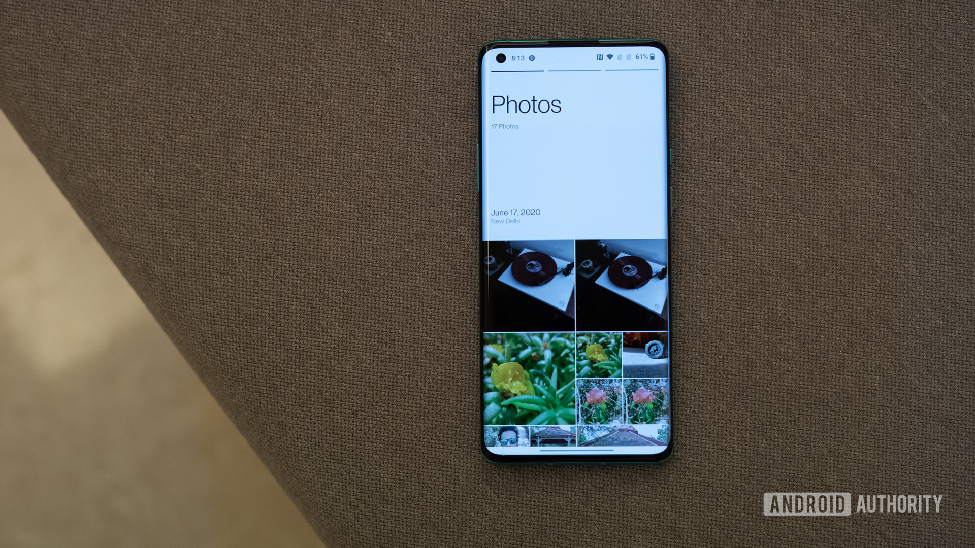 OnePlus 8 Pro Android 11 dev preview gallery app