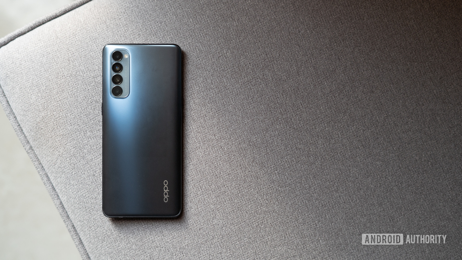Oppo Reno showing rear back panel