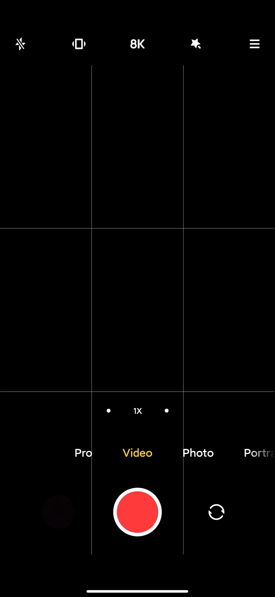 Xiaomi Mi 10 Ultra camera app video mode