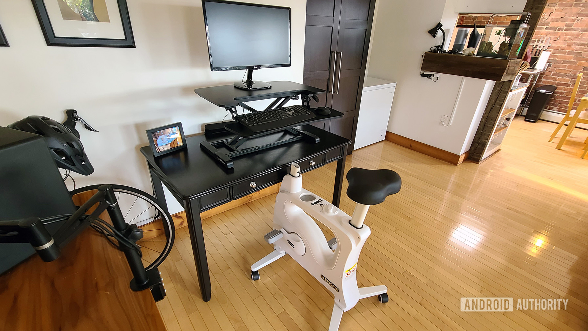 FlexiSpot Desk Bike Review without Desk at Standing Desk Wide Angle