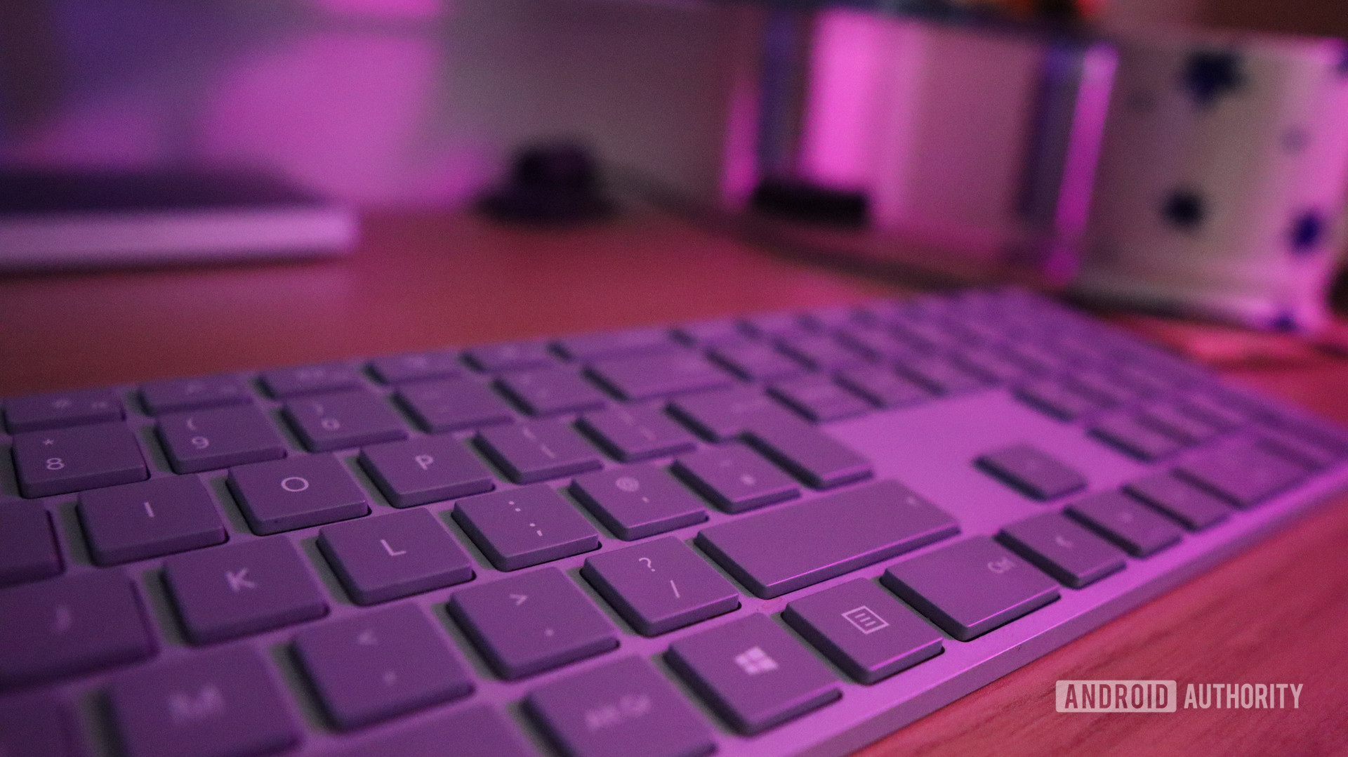 Night Keyboard Typing Coding