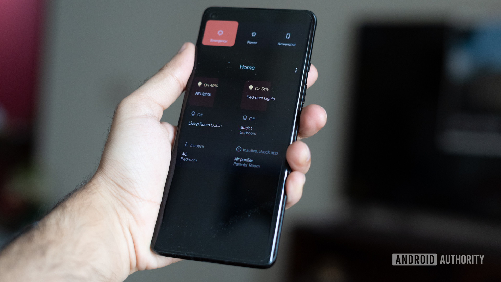 Control inteligente del hogar OnePlus Oxygen OS 11 Android 11