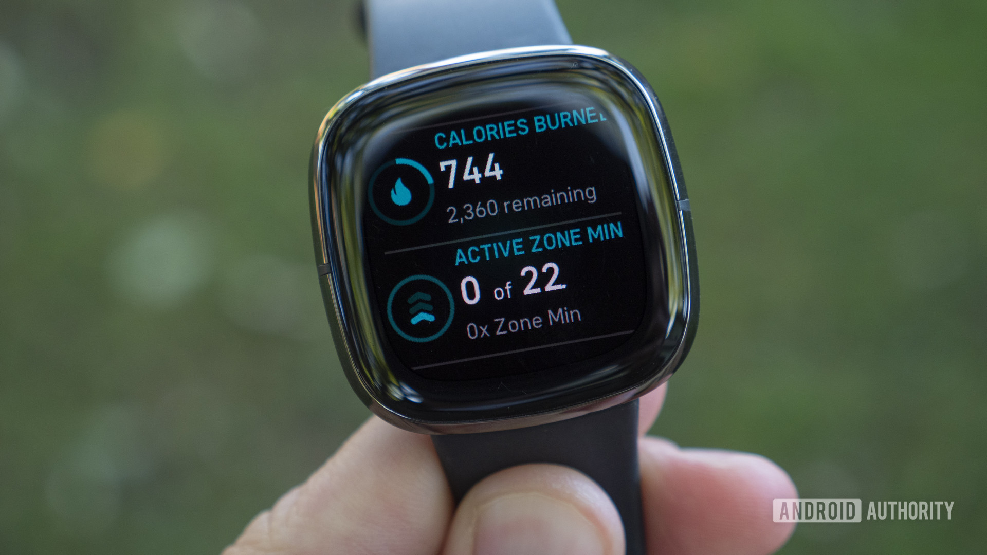 fitbit sense review today calories burned active zone minutes