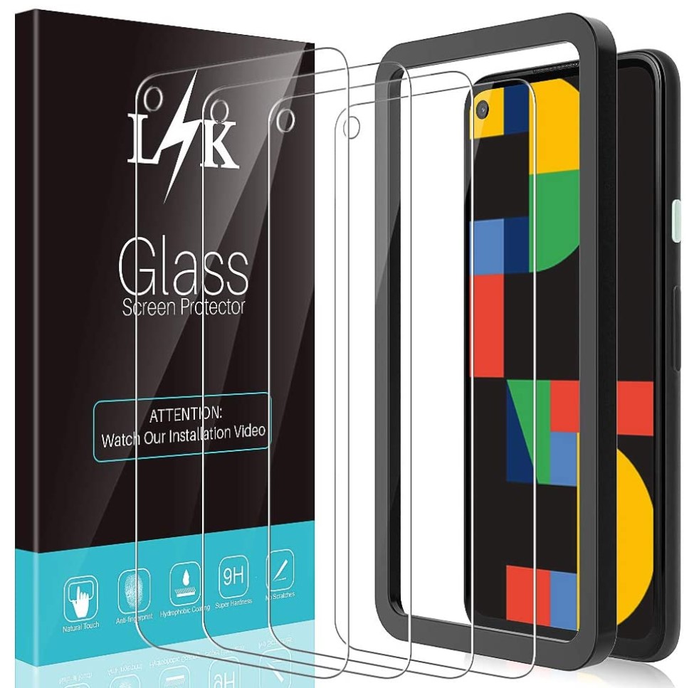 Pixel 5 lk tempered glass screen protector