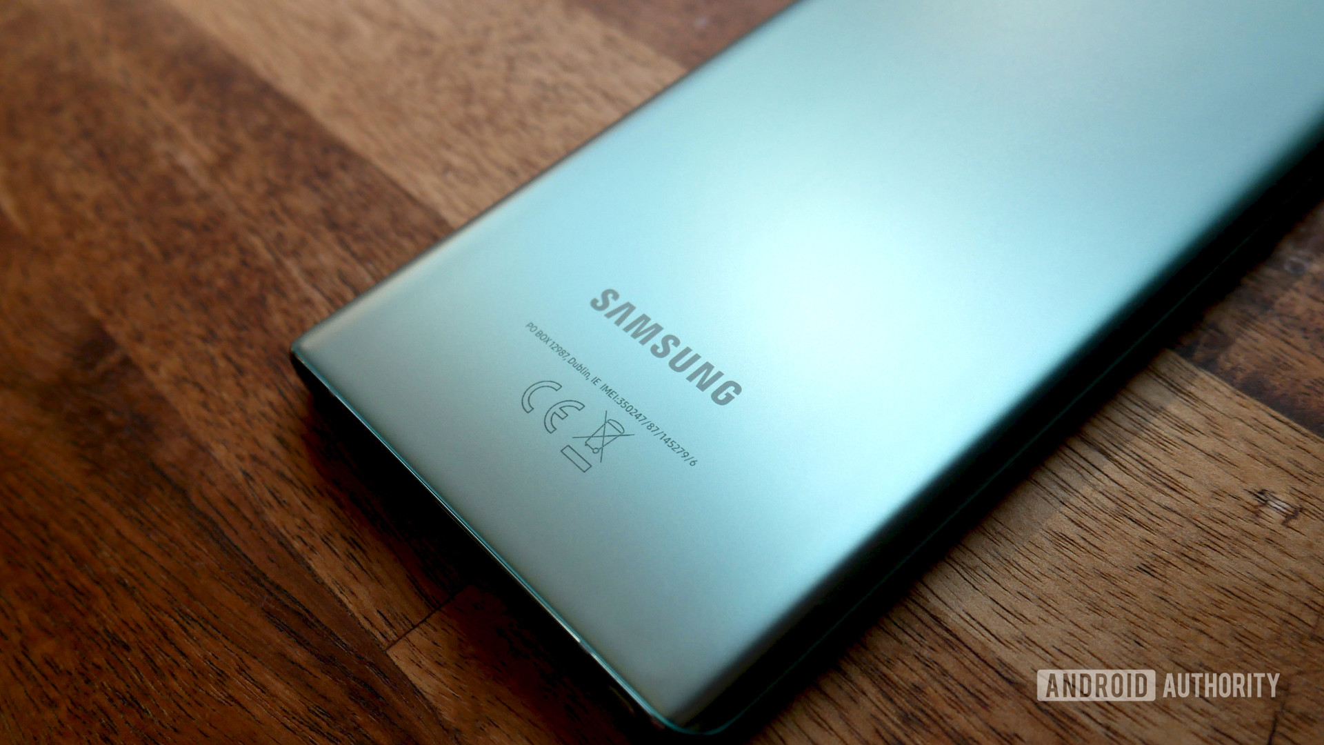 Samsung galaxy note 20 review logo