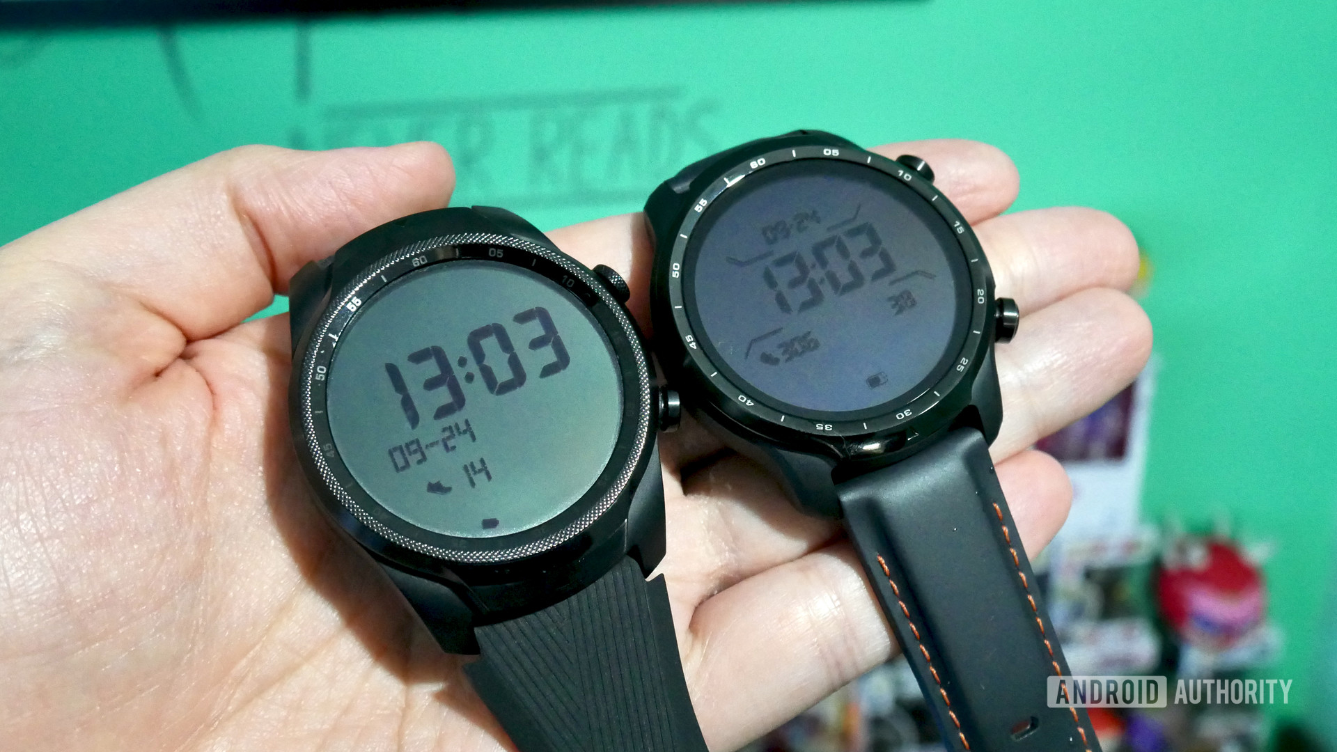 ticwatch pro 3 gps vs ticwatch pro lte 2020 front