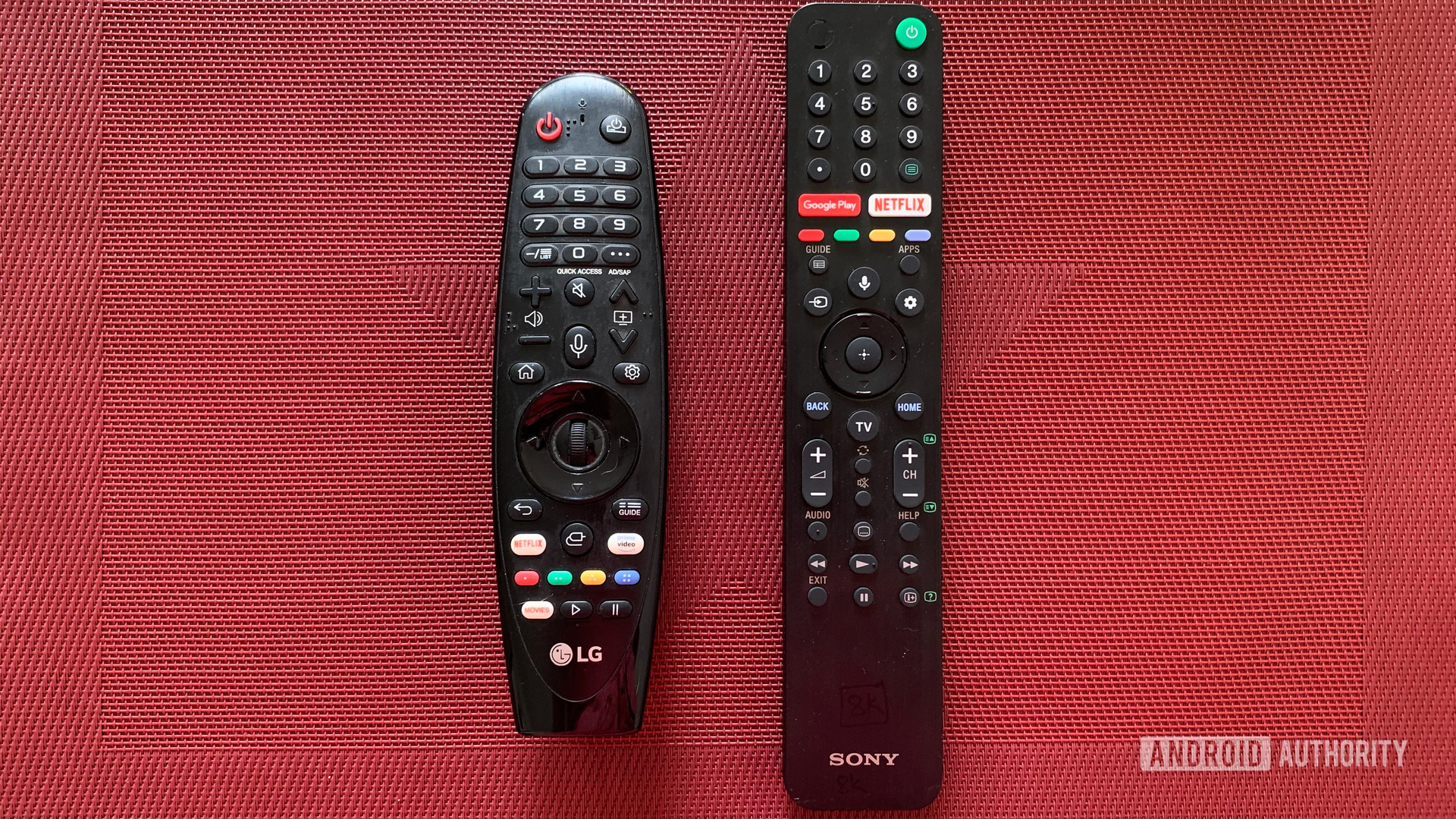 Android TV Remotes Vs Web OS LG Remote